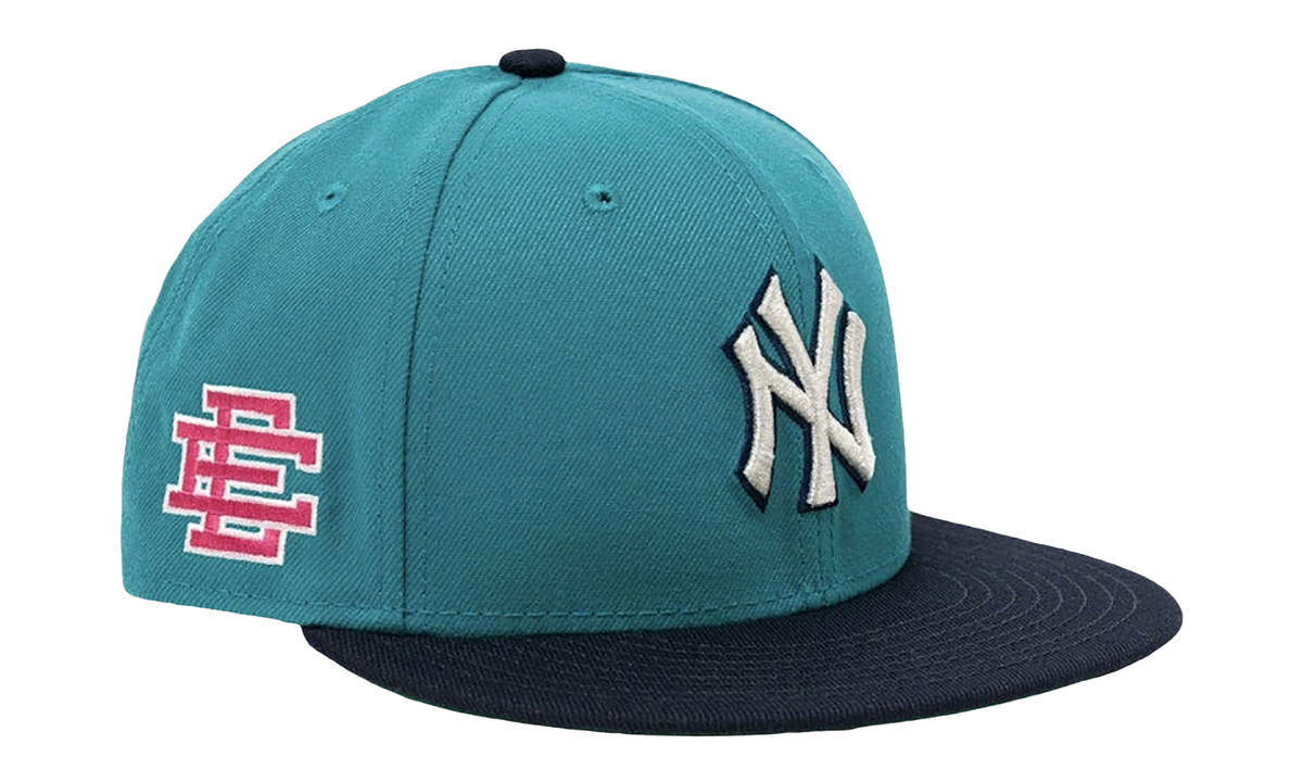 59FIFTY MLB NY YANKEES FITTED HAT ERIC EMANUEL - Green/ Navy EE431