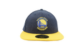 59FIFTY Golden State Warriors Change Up Fitted Hat Navy Denim / Yellow - Brim NE1109