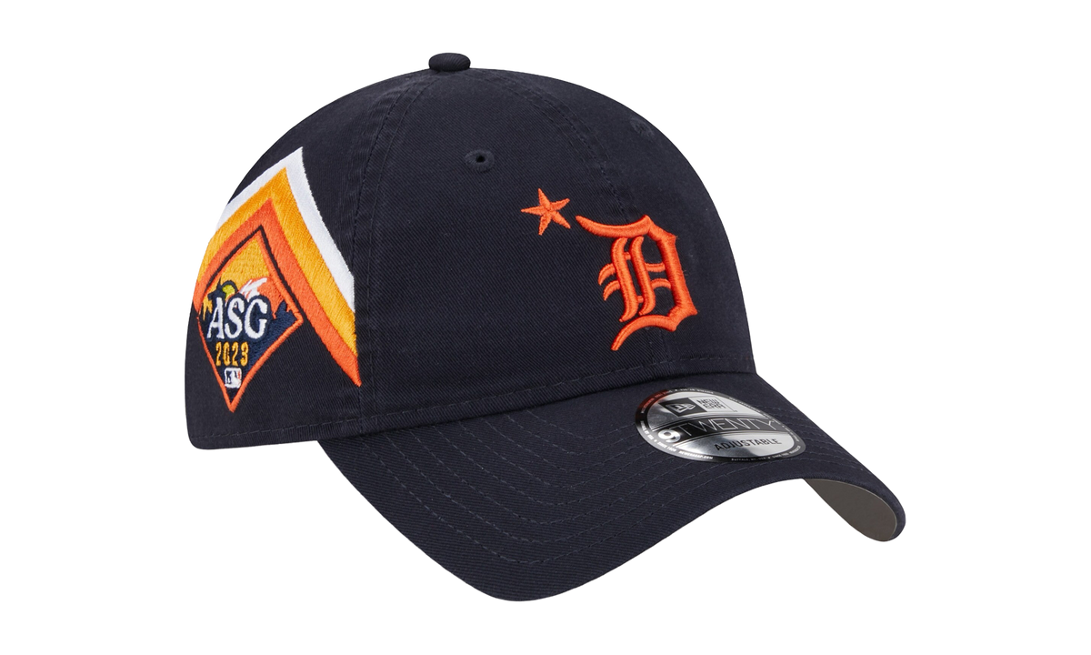 9TWENTY Detroit Tigers 2023 All Star Game Strapback Hat Navy / Grey - Under Brim NE921