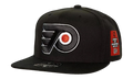 NHL Side Patch Fitted Cap Philadelphia Flyers - Black 6HSFLR22464 PFLBLCK